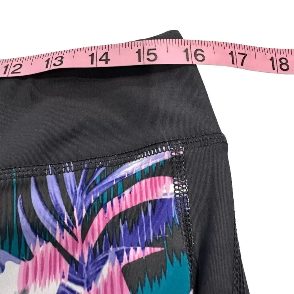 Ki athletic crops capri gray pink size XL‎ - Picture 3 of 7